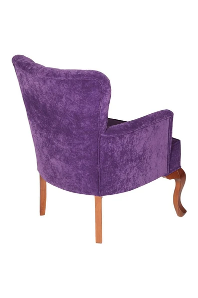 3A Mobilya Purple Midi Berjer 90X70X60 CM - Resim 2