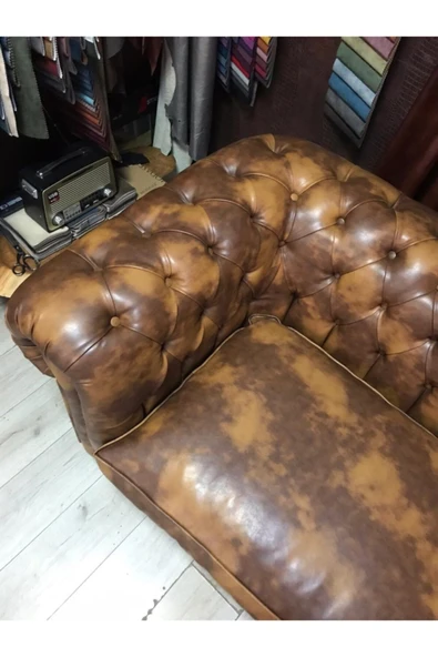 3A Mobilya Oxford Degrade Chesterfield - Resim 4