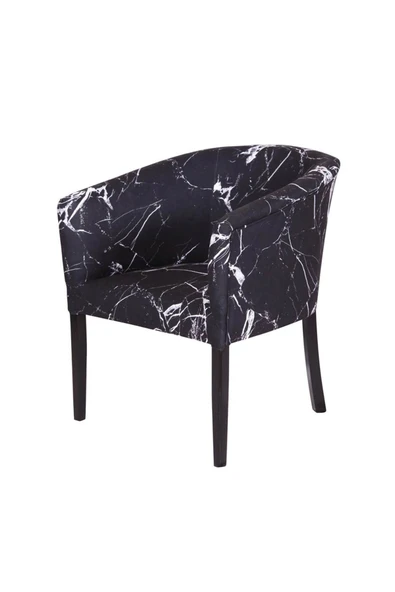 3A Mobilya Mermer Oval Berjer 70X70X77 cm - Resim 3