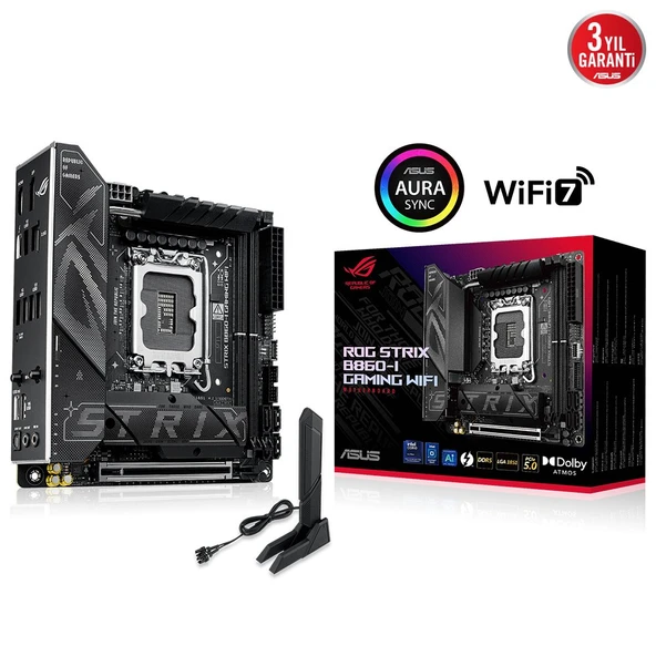 ASUS ROG STRIX B860-I GAMING WIFI ANAKART ürün görseli 1