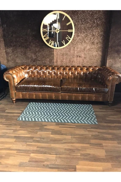 3A Mobilya My Boss Stinger Chesterfield Takımı ürün görseli 1