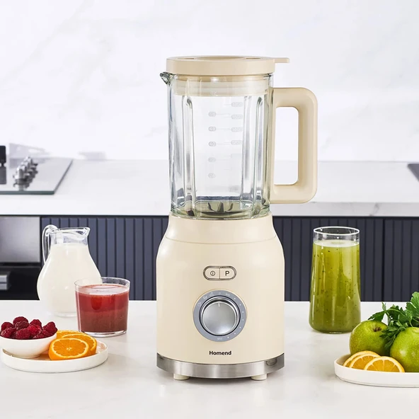 Homend Artfood 4925H 1200 W Sürahi Blender - Krem ürün görseli 1