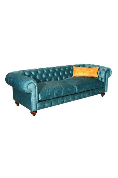 3A Mobilya Emeral Green Chesterfield ürün görseli 1