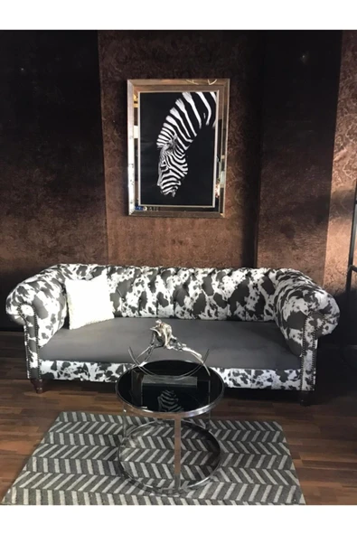 3A Mobilya 3a Animal Chesterfield Kanepe ürün görseli 1