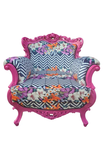 3A Mobilya 3A MOBİLYA FLOWERS RETRO BERJER - Resim 2