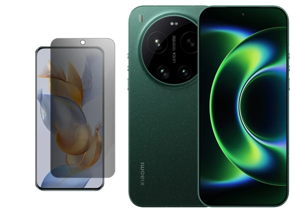 Xiaomi 17 Ultra ile Uyumlu Mat Hayalet (Privacy) 9H Kırılmaz Nano Ekran Koruyucu ürün görseli 1