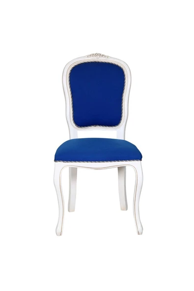 3A Mobilya White Blue Sandalye 48x43x100 cm ürün görseli 1