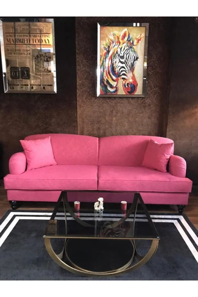 3A Mobilya Pink Word Kanepe - Resim 6