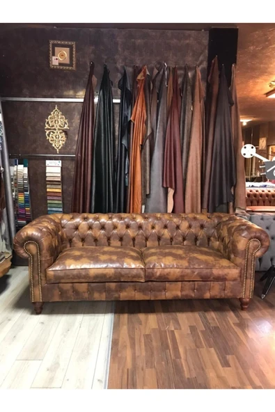 3A Mobilya Oxford Degrade Chesterfield - Resim 3