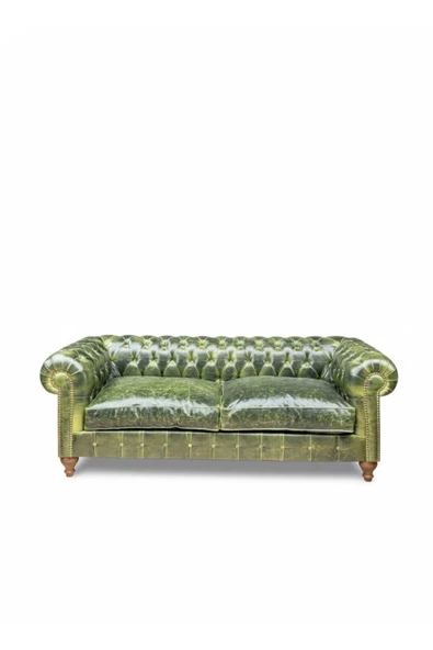 3A Mobilya Pullap Londra Chesterfield 230X90X80 CM ürün görseli 1