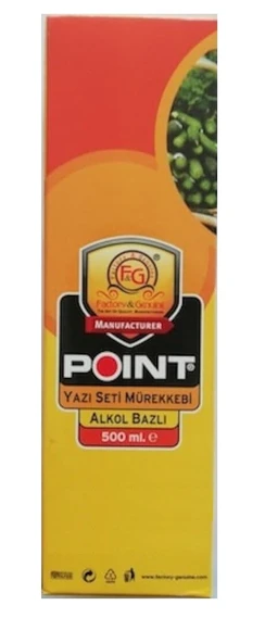 Factory Market Yazı Seti Mürekkebi (Su Bazlı) Siyah 500 Ml. ürün görseli 1