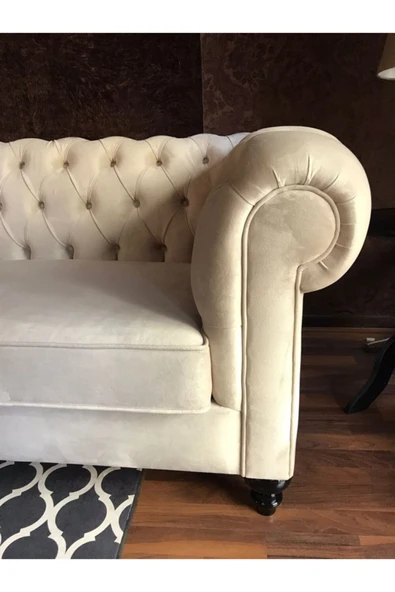 3A Mobilya Gralish Chesterfield - Resim 3