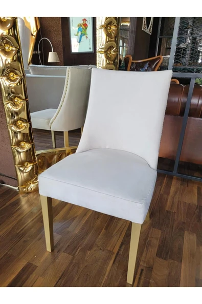3A Mobilya 3A MOBİLYA GOLD SWAN WORD SANDALYE ürün görseli 1