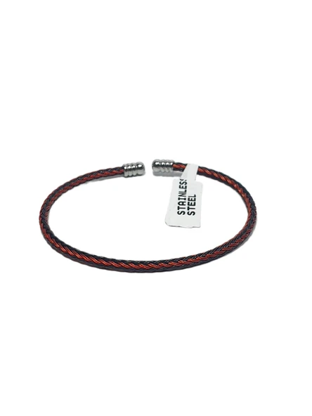 JTSS26BLK1724 PASLANMAZ ÇELİK BİLEZİK JANTİ BİLEKLİK ürün görseli 1