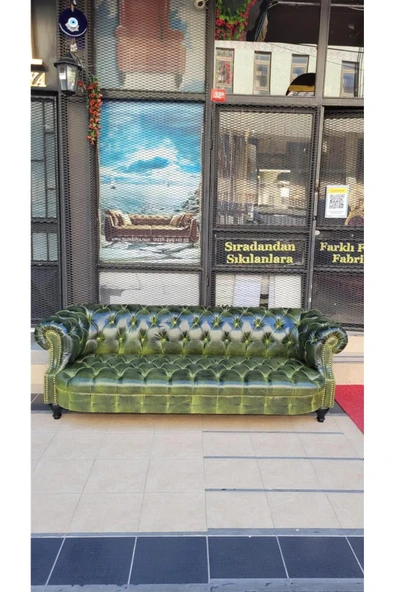 3A Mobilya 3A MOBİLYA OLD ENGLİSH PULLAP CHESTERFİELD - Resim 4