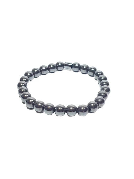 JTSS26BLK1742 HEMATİT DOĞALTAŞ JANTİ BİLEKLİK ürün görseli 1