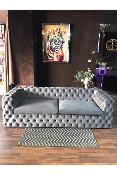 3A Mobilya Baxter Chesterfield - Resim 3