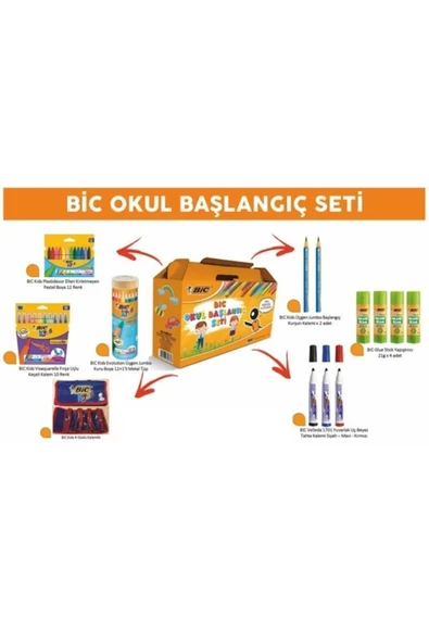 Bic Okula Başlangıç Seti - Resim 2