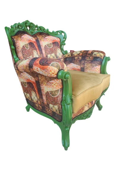 3A Mobilya 3A MAOBİLYA ELEPHANT RETRO BERJER - Resim 3