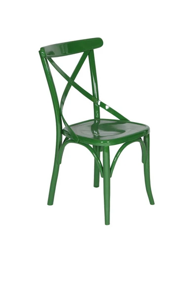 3A Mobilya Yeşil Kuşaklı Sandalye 42X42X89 cm ürün görseli 1