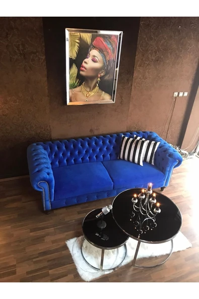 3A Mobilya New Elegance Chesterfield - Resim 3