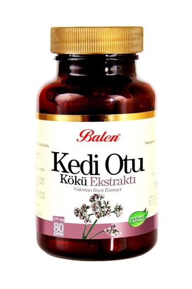BALEN KEDİOTU KÖKÜ EKSTRAKTI KAPSÜL 375 MG *80 ürün görseli 1