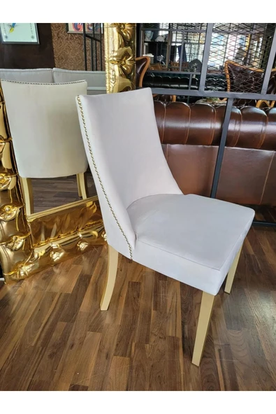 3A Mobilya 3A MOBİLYA GOLD SWAN WORD SANDALYE - Resim 6