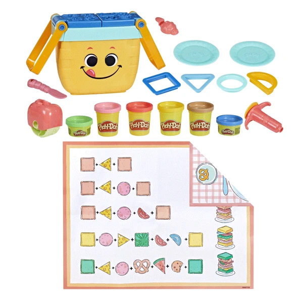 F6916 Piknik Şekilleri Başlangıç Seti +3 yaş - Resim 3