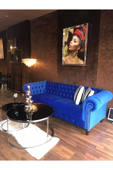 3A Mobilya New Elegance Chesterfield - Resim 4