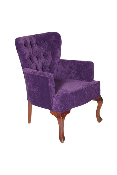 3A Mobilya Purple Midi Berjer 90X70X60 CM ürün görseli 1