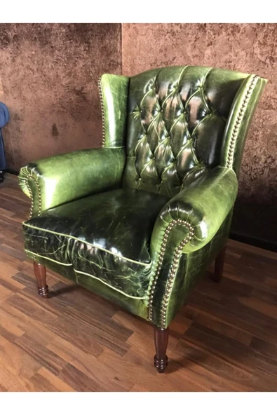 3A Mobilya English Elegance Pullap Berjer - Resim 3