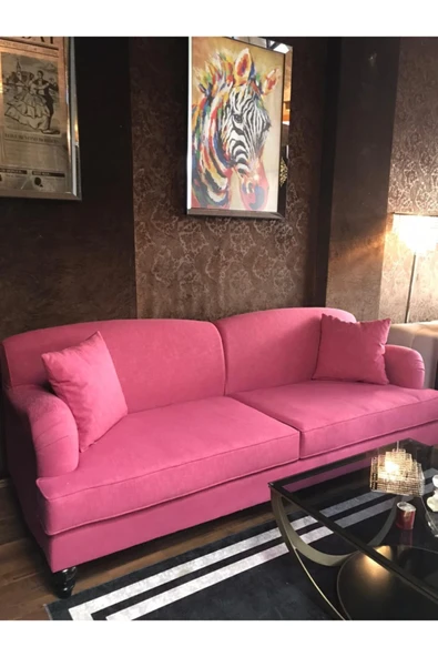 3A Mobilya Pink Word Kanepe - Resim 5