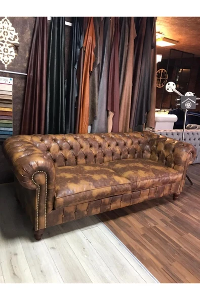 3A Mobilya Oxford Degrade Chesterfield ürün görseli 1