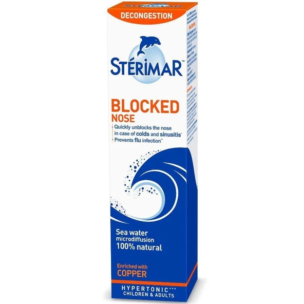 Sterimar Tıkalı Burun Hypertonic Yetişkin 50 Ml-SKT:01/2027 ürün görseli 1