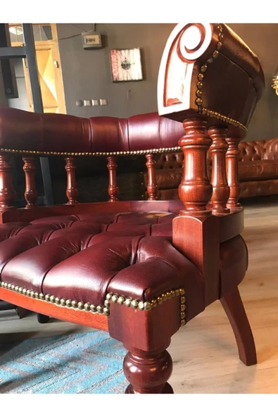 3A Mobilya Captain Sailor Berjer - Resim 3