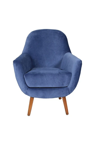 3A Mobilya Blue Moderno Berjer 80X80X90 CM - Resim 2