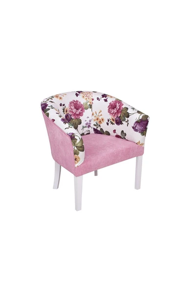 3A Mobilya Şımarık Yeni Oval Berjer 70x69x68 CM - Resim 2