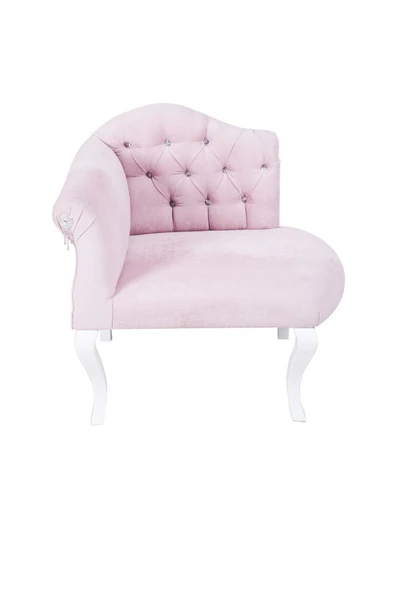 3A Mobilya Full Pink Josephine Sağ Kol 80x76x56 cm ürün görseli 1