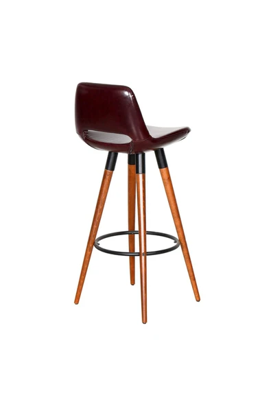 3A Mobilya Pullap Brown Bar Taburesi - Resim 3