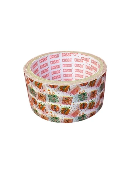 CASSA KOLI BANDI DESENLI HEDIYE 45 MM x 25 MT 9653 ürün görseli 1