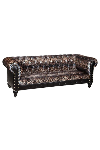 3A Mobilya Leopar Chesterfield 240X90X80 CM ürün görseli 1