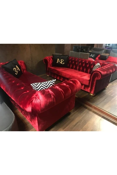 3A Mobilya Elite Chesterfield Koltuk ürün görseli 1