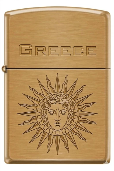 Zippo Greece Sun God Helios Dizayn Çakmak ürün görseli 1