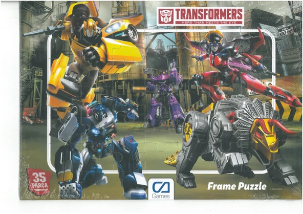 Ca Puzzle 35 Parça Transformers Frame ürün görseli 1
