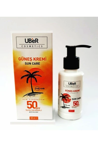 Uber Güneş Kremi Spf50 Suya Dayanıklı 100 ml ürün görseli 1