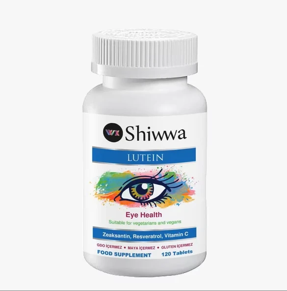 Shiwwa Lutein Göz Sağlığı Vitamini 120 Tablet ürün görseli 1