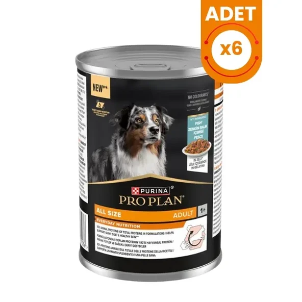 Pro Plan Everyday Nutrition Somonlu Köpek Konservesi 400 Gr x 6 Adet ürün görseli 1