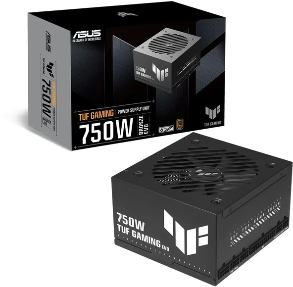 ASUS 750W TUF GAMING 750B EVO 80+ Bronze Tam Modüler ATX 3.1 PCIe Gen 5.1 Güç Kaynağı ürün görseli 1