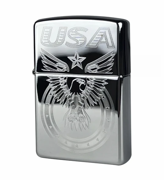 Zippo USA Bald Eagle Dizayn Çakmak ürün görseli 1