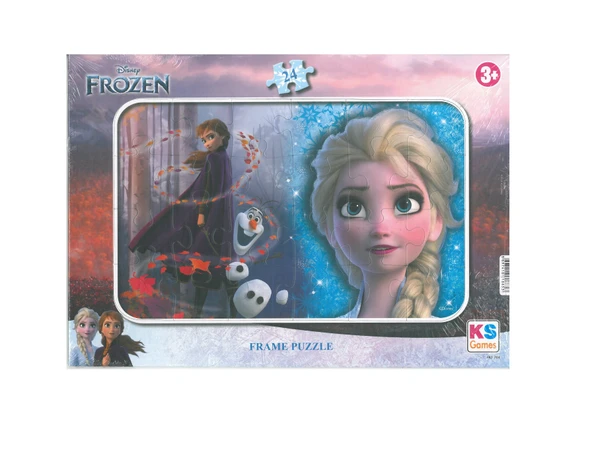 Ks Games Frame Puzzle 24 Frozen ürün görseli 1